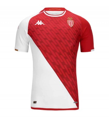 AS Monaco Koszulka Podstawowych 2023-24 Krótki Rękaw